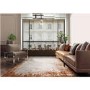 Large Distressed Terracotta Rug - 290 x 200 cm - Border - Kuza