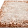 Distressed Terracotta Rug - 230 x 160 cm - Border - Kuza