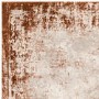 Large Distressed Terracotta Rug - 340 x 240 cm - Border - Kuza