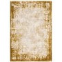 Distressed Gold Rug - 230 x 160 cm - Border - Kuza