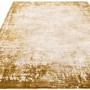 Distressed Gold Rug - 230 x 160 cm - Border - Kuza