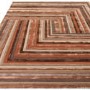 Geometric Style Terracotta Rug - 230 x 160 cm - Network - Matrix