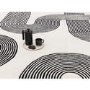 Large Retro Geometric Black & Cream Rug with Abstract Lines - 300 x 200 cm - Arches - Matrix