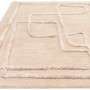 Beige Rug with Abstract Lines - 170 x 120 cm - Infinity - Matrix