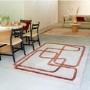 ONLY OPENED - Large Copper Rug with Abstract Lines - 300 x 200 cm - Infinity - Matrix
