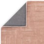 Hand Carved Geometric Blush Rug - 170 x 120 cm - Maze