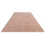 Large Hand Carved Geometric Blush Rug - 290 x 200 cm - Maze