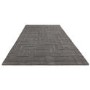 Hand Carved Geometric Charcoal Rug - 230 x 160 cm - Maze