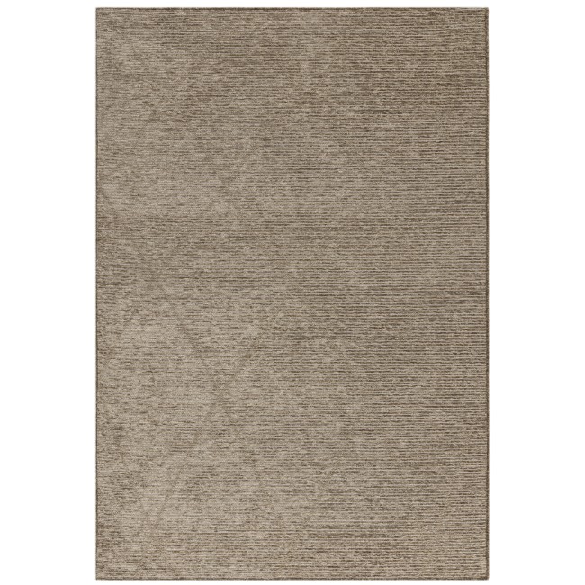 Large Geometric Style Bronze Rug - 290 x 200 cm - Mulberry