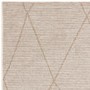 Geometric Style Cream Rug - 170 x 120 cm - Mulberry