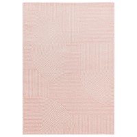 Retro Geometric Pink Rug - 230 x 160 cm - Muse