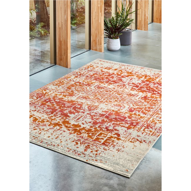 Antique Persian Orange Rug - 230 x 160 cm - Nova