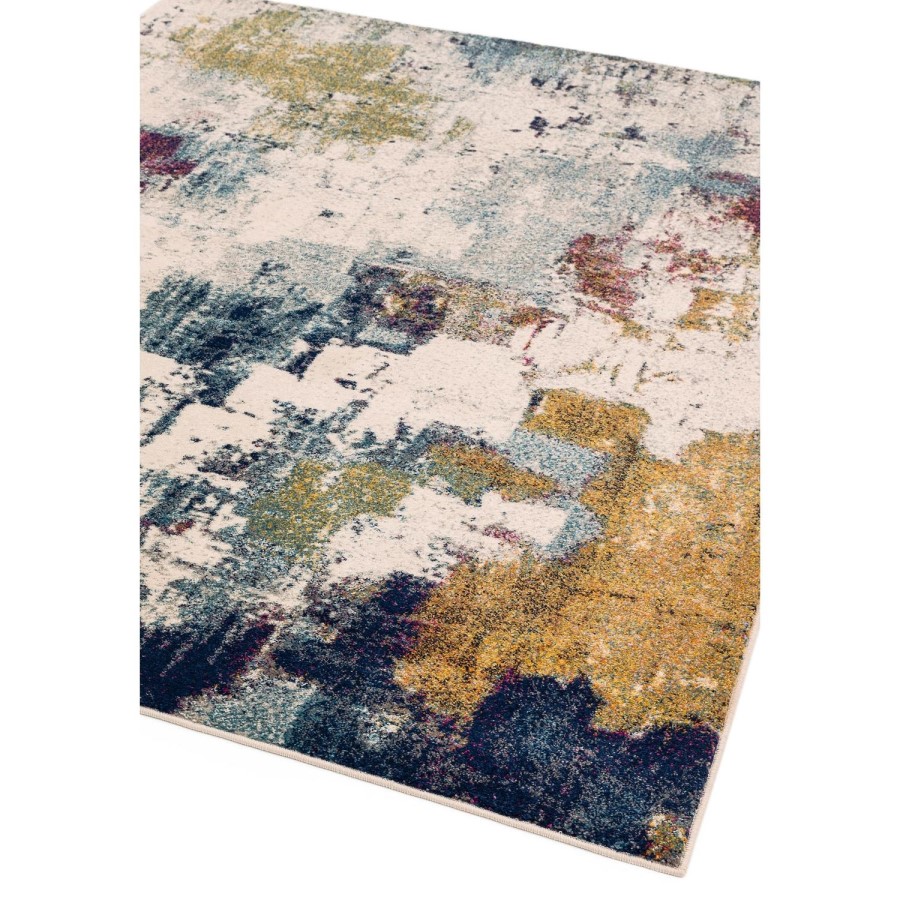 Large Abstract Multicoloured Rug - 340 x 240 cm - Nova