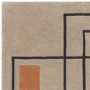 Terracotta Rug with Abstract Lines - 170 x 120 cm - Reef