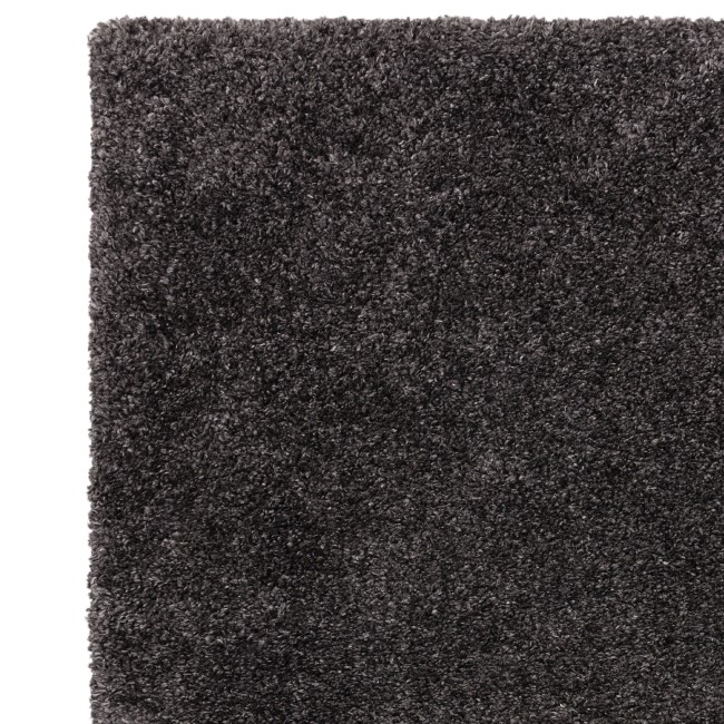 Large Shaggy Charcoal Rug - 290 x 200 cm - Ritchie