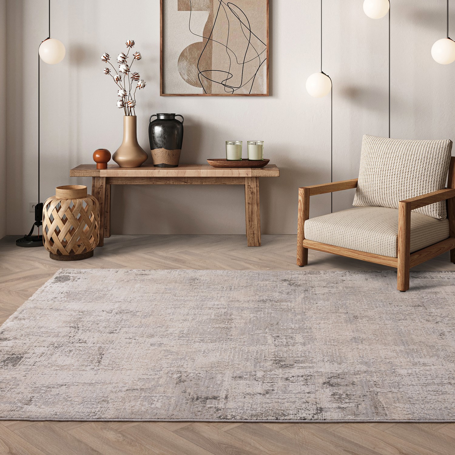 Abstract Rug 180 x 120 cm Olite Seville