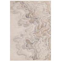 Abstract Cream Rug - 240 x 160 cm - Setas - Seville