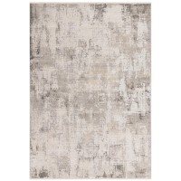 Large Abstract Cream Rug - 300 x 200 cm - Olite - Seville