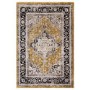 Large Distressed Persian Gold Rug - 290 x 200 cm - Medallion - Sovereign