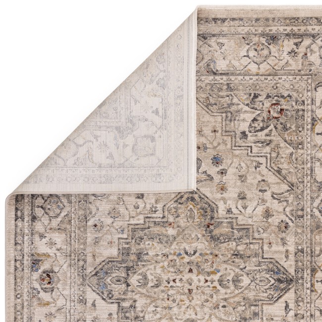 Large Distressed Persian Ash Rug - 290 x 200 cm - Medallion - Sovereign