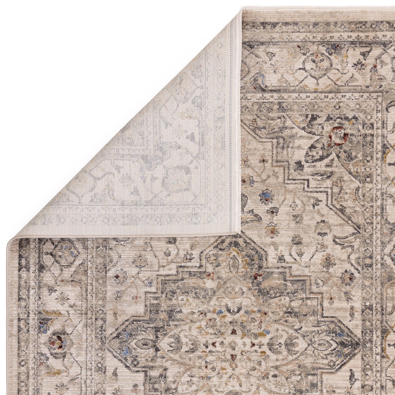Distressed Persian Ash Rug - 240 x 160 cm - Medallion - Sovereign ...