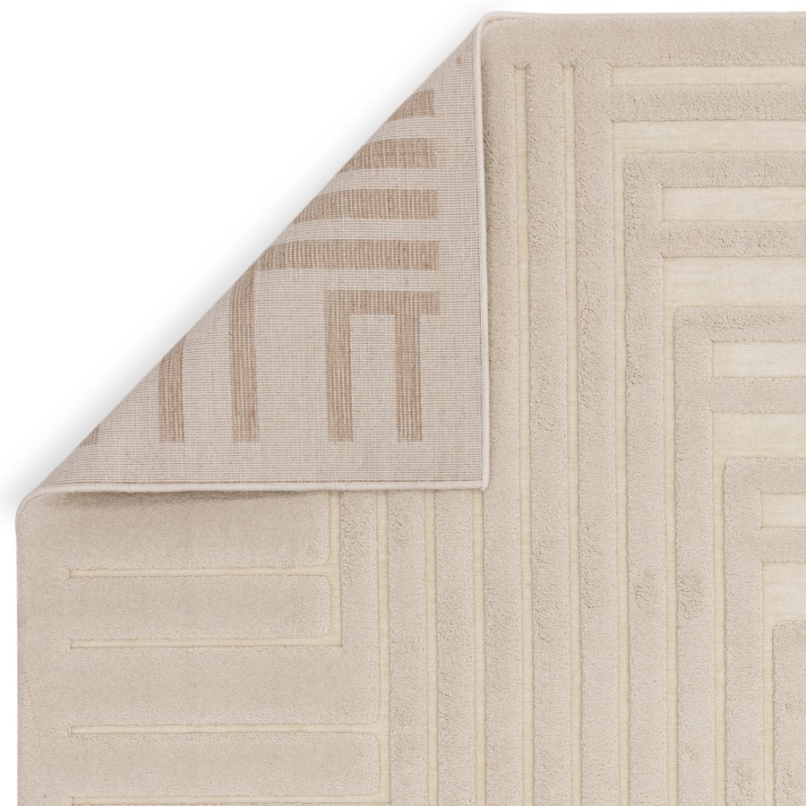 Geometric Ivory Rug - 230 x 160 cm - Connection - Valley