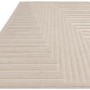 Large Geometric Ivory Rug - 290 x 200 cm - Connection - Valley