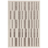 Geometric Beige Rug - 170 x 120 cm - Tile - Valley