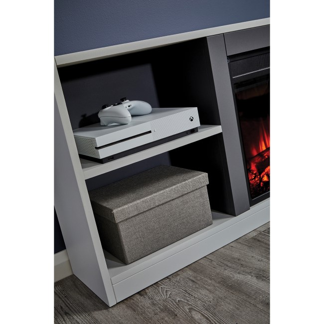 Suncrest Camden TV Stand Electric Fire Suite