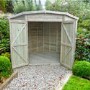 Shire Corner Shed 8x8 ft Pressure Treated