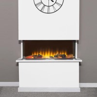 Adam Sahara Panoramic Media Wall Electric Fire, 31 Inch Adam Sahara Panoramic Media Wall Electric Fire, 31 Inch