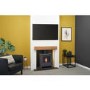 Acantha Pre-Built Stove Media Wall 1 with OKO S1 Bio Ethanol Stove in Charcoal Grey