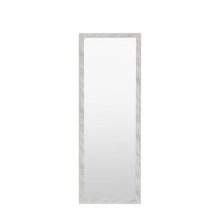 White Marble Effect Mirror - Romano - Caspian House