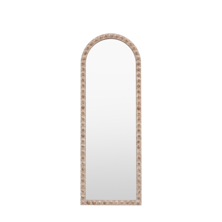 Wooden Leaner Mirror - Artisan - Caspian House