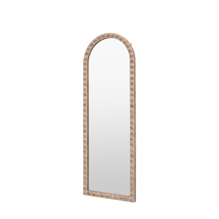 Wooden Leaner Mirror - Artisan - Caspian House