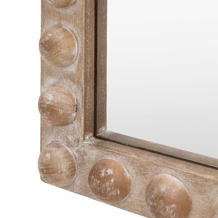 Wooden Leaner Mirror - Artisan - Caspian House