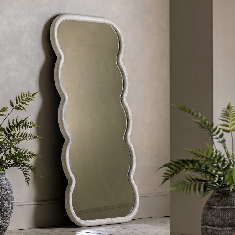 Wavy Edged Mirror - Como - Caspian House