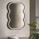 FOL106084 Wavy Edged Mirror - Como - Caspian House