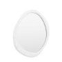 Round Concrete Effect Framed Mirror - Como - Caspian House