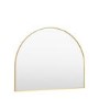 Gold Arched Overmantle Mirror - Holworth - Caspian House