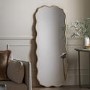 Wavy Edged Leaner Mirror - Sloane - Caspian House