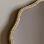Wavy Edged Leaner Mirror - Sloane - Caspian House
