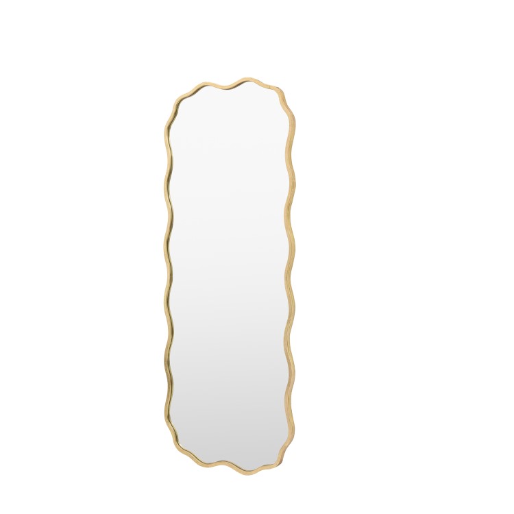 Round Wavy Edged Mirror - Sloane - Caspian House