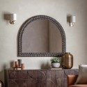 FOL106093 Semi-Circled Overmantel Mirror - Pimlico - Caspian House