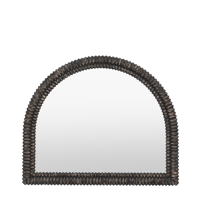 Semi-Circled Overmantel Mirror - Pimlico - Caspian House