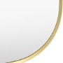 Gold Organic Shaped  Mirror - Holworth - Caspian House