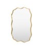 Gold Wavy Edged Mirror - Sloane - Caspian House