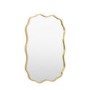 Gold Wavy Edged Mirror - Sloane - Caspian House