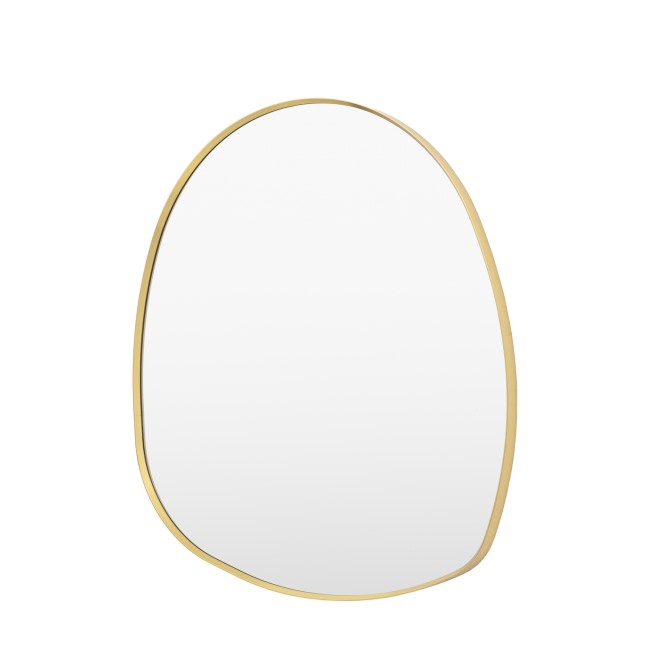 Gold Large Pebble Mirror -  Holworth  - Caspian House