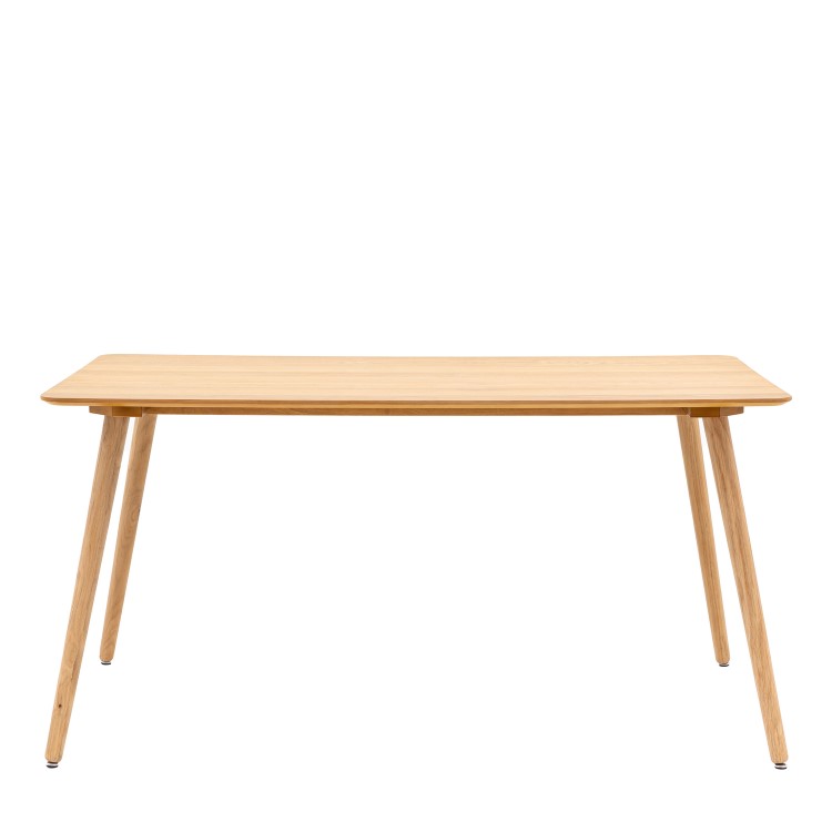 Large Oak Table -Seats 4 - Siya - Caspian House